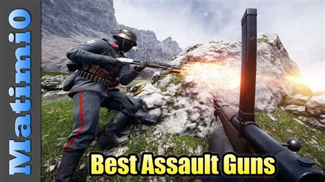 battlefield one best sniper|best assault gun battlefield 1.